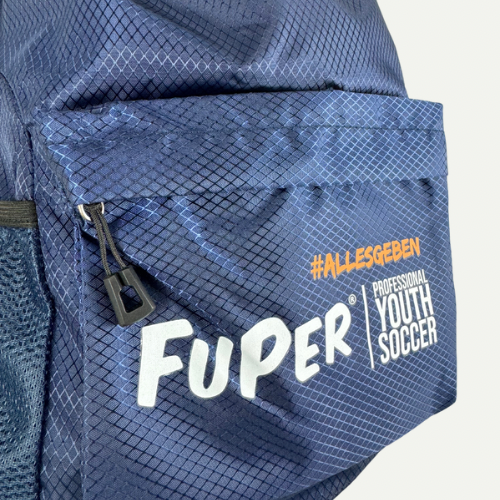 FuPer Turnbeutel "#allesgeben" unisex (Kinder, Frauen und Herren) - blau
