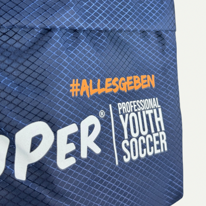 FuPer Turnbeutel "#allesgeben" unisex (Kinder, Frauen und Herren) - blau