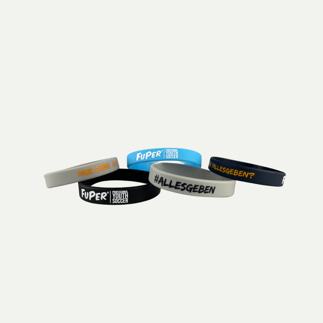 FuPer Silikonarmband "#Allesgeben" unisex (Kinder, Frauen und Herren)