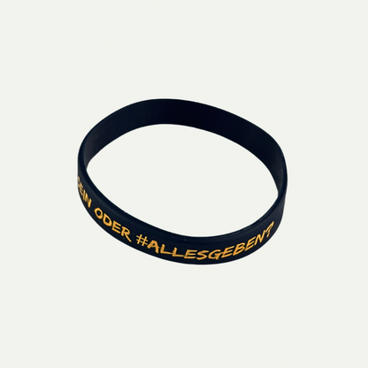 FuPer Silikonarmband "#Allesgeben" unisex (Kinder, Frauen und Herren)